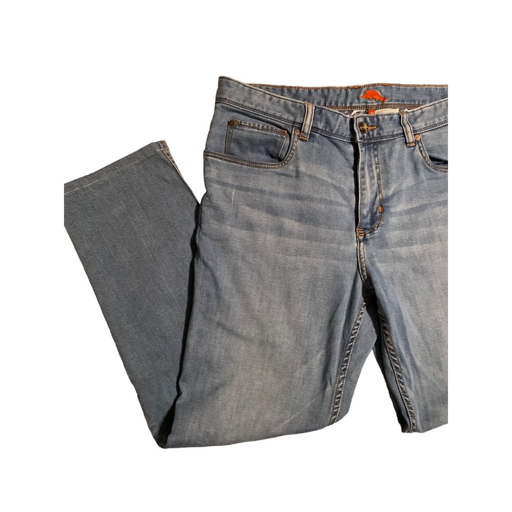 Tommy Bahama Women's Denim Ankle Jeans Size 16‎ Stretchy Medium Wash 5 Pocket